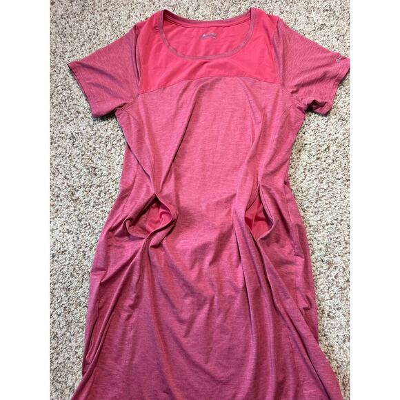 Short Sleeve COLUMBIA Dress, size M, quick dry, lightweight; Performance; Midi - Picture 8 of 9